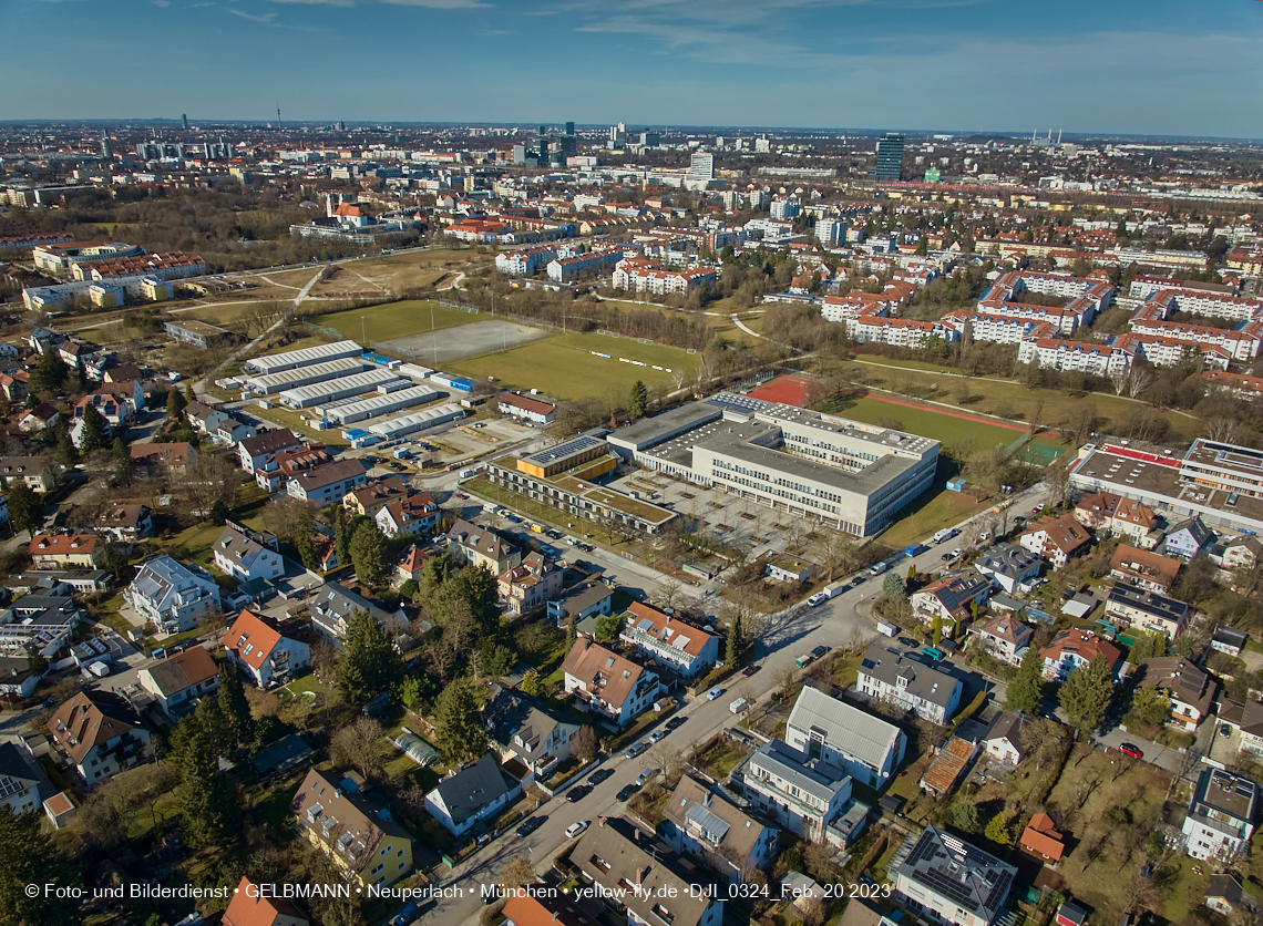 20.02.2023 -  der verschwundene Hachinger Bach in Neuperlach und Berg am Laim